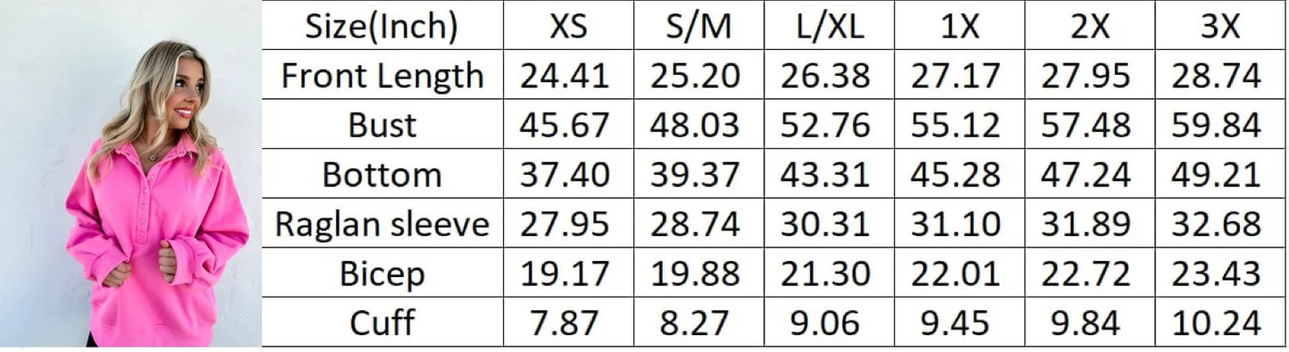 LAID BACK SNAP BUTTON PULLOVER - MOCHA - SIZE L/XL