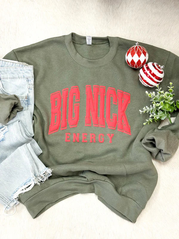 Big Nick Energy Sweatshirt Size XL