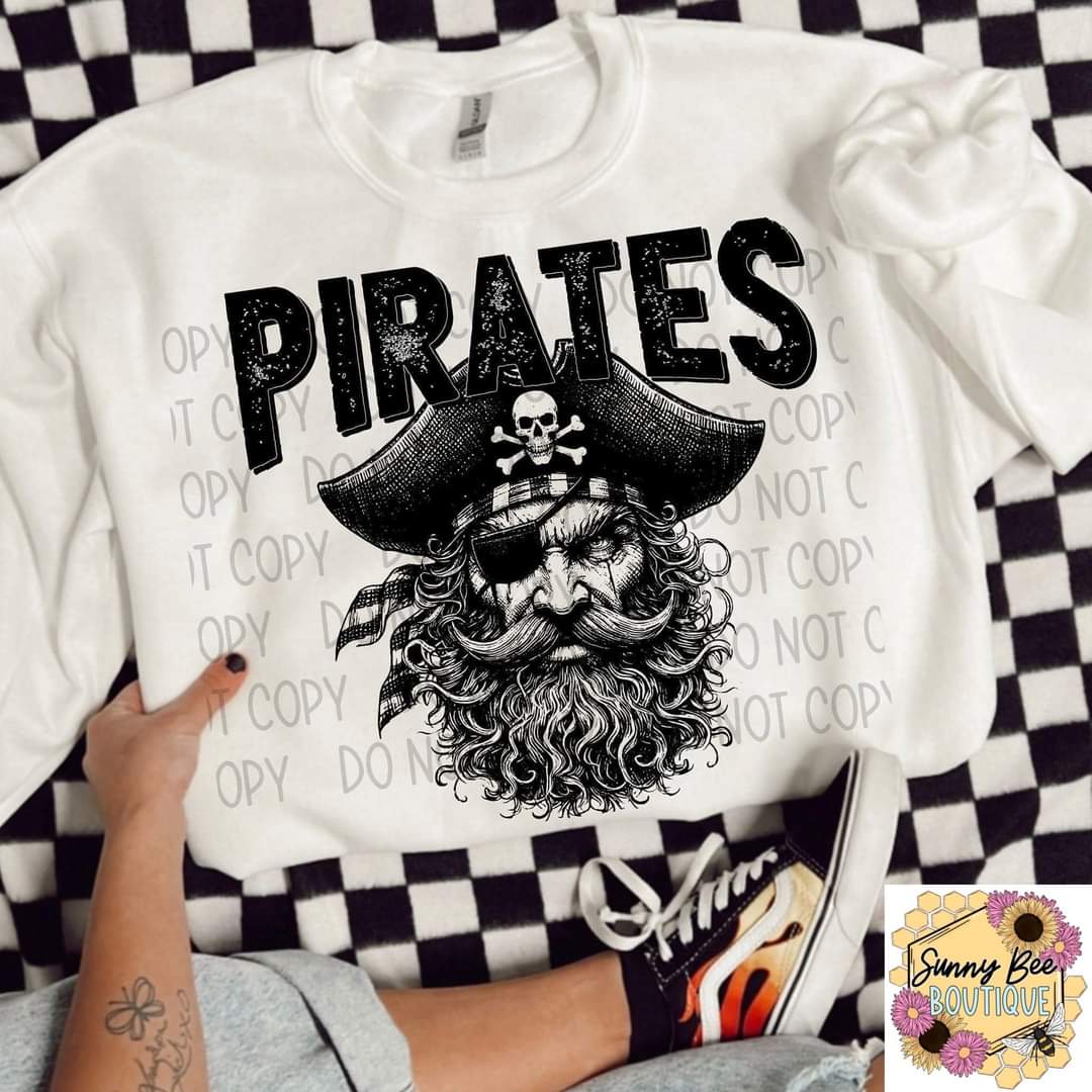 Vintage Pirate Skull Spirit Shirt
