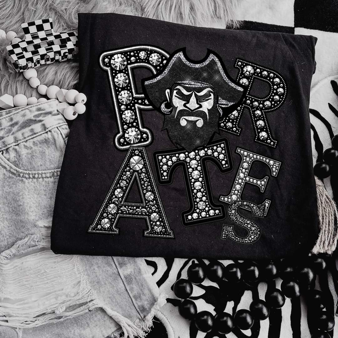 Pirates Faux Rhinestone