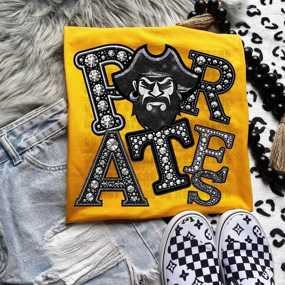 Pirates Faux Rhinestone