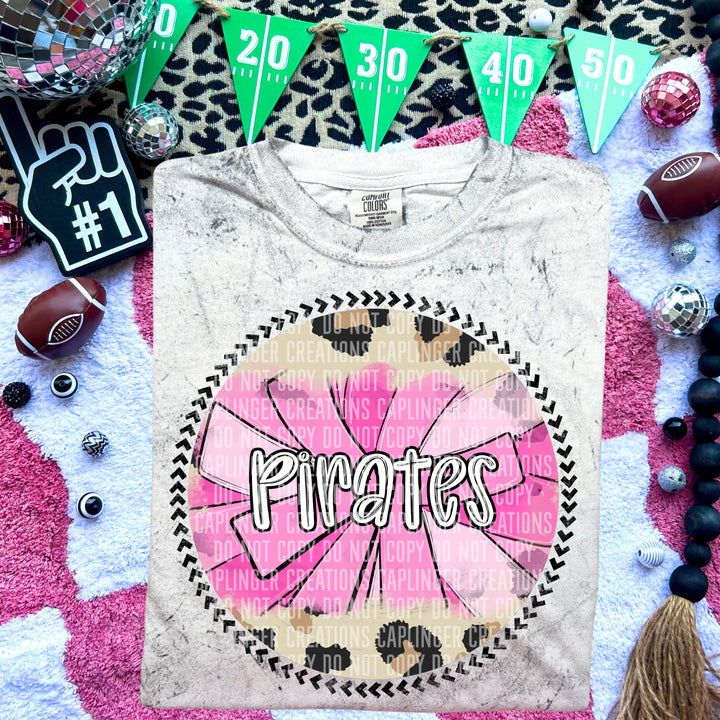 Pirates Leopard Cheer Graphic