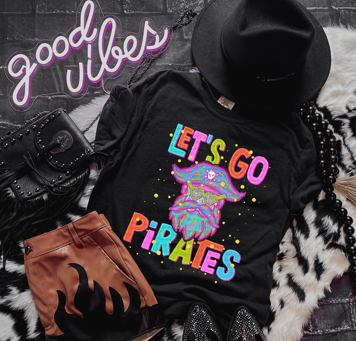 Let’s Go Pirates Bright Graphic