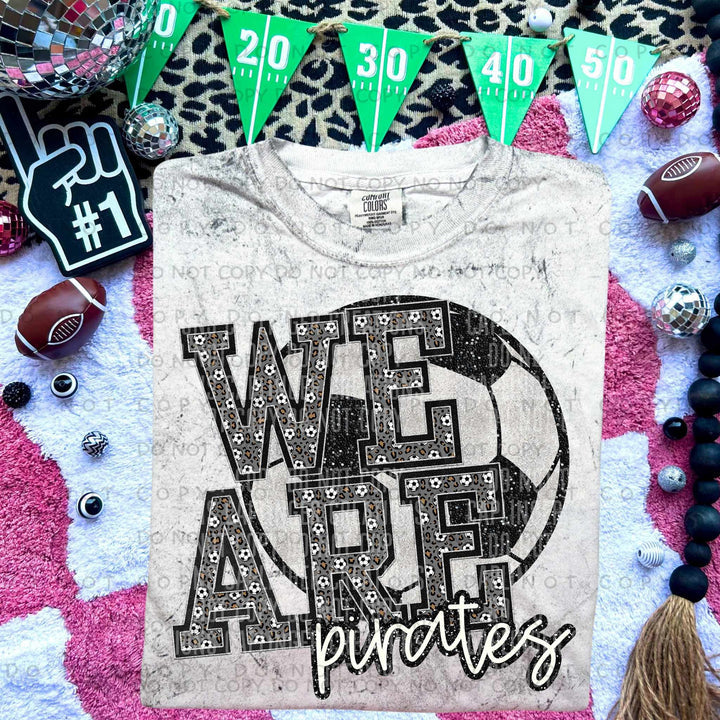 We Are Pirates Soccer Graphic