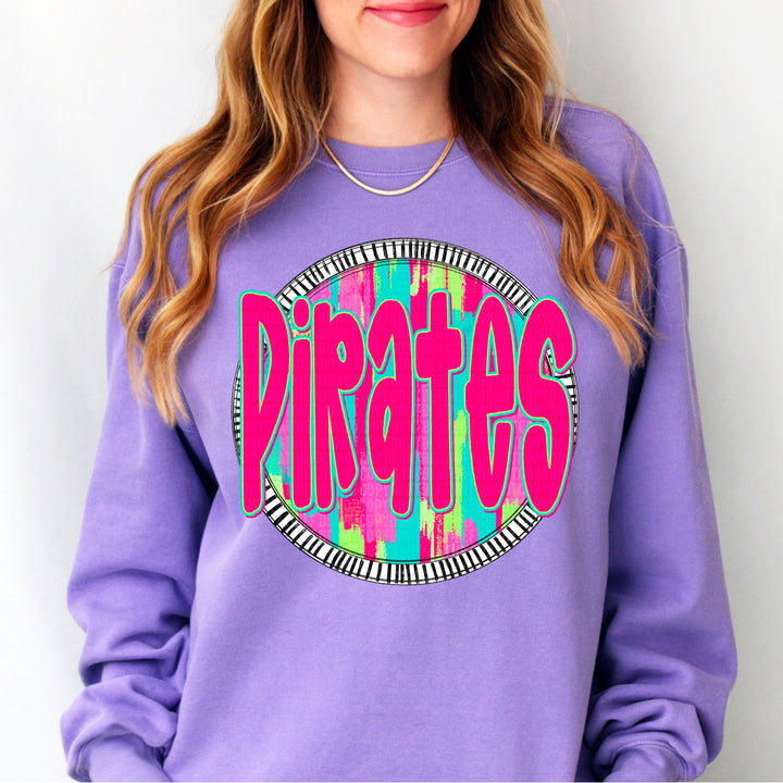 Pirates Bright Brushstroke Graphic