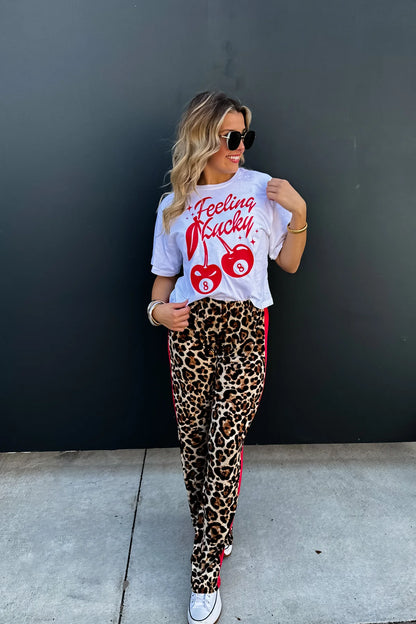 PREORDER- WILD HEART CHEETAH PANTS SIZE L/XL