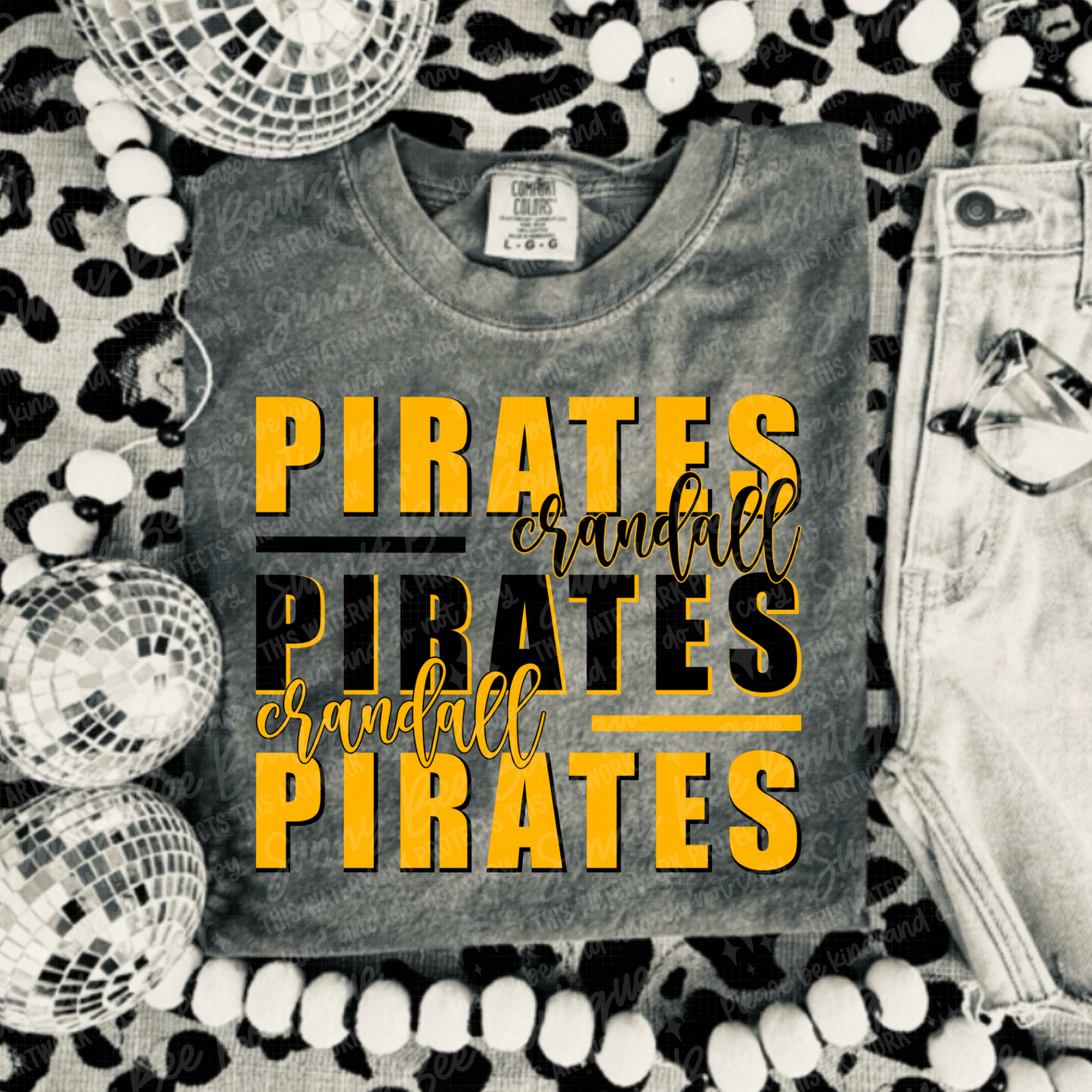 Pirates Crandall Repeated T-Shirt