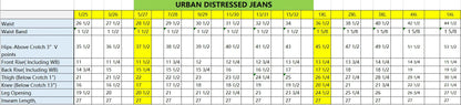 BROWN URBAN DISTRESSED CROP JEAN SIZE 13