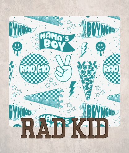 LONG LIVE BOYHOOD | 50X50 TRIPLE LAYER BLANKET