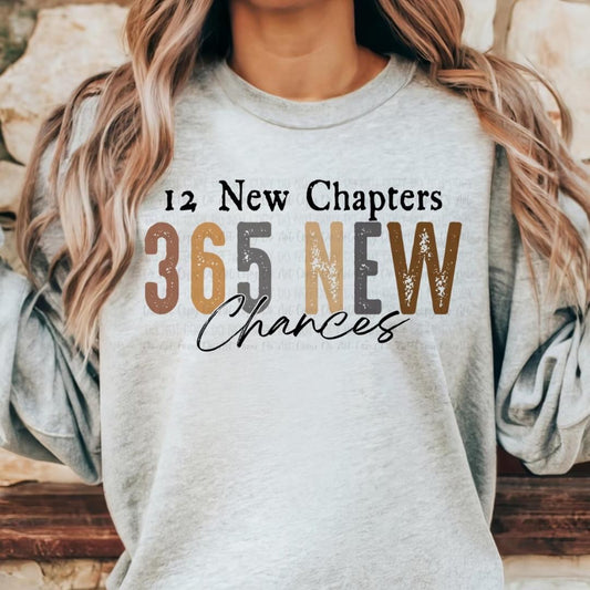 12 New Chapters 365 New Chances