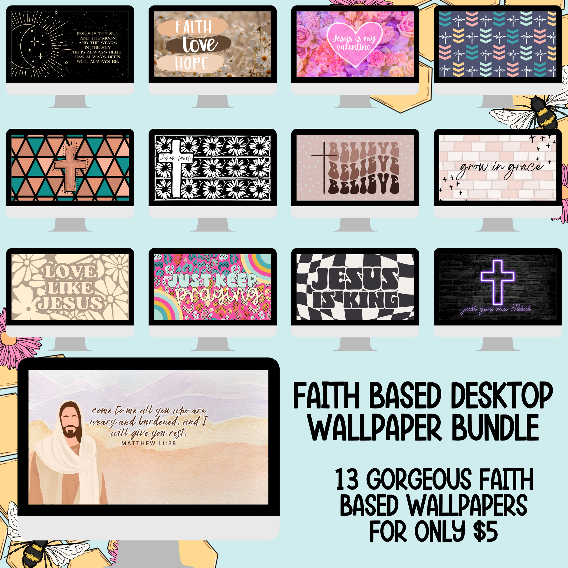 Faith Desktop Wallpaper Bundle