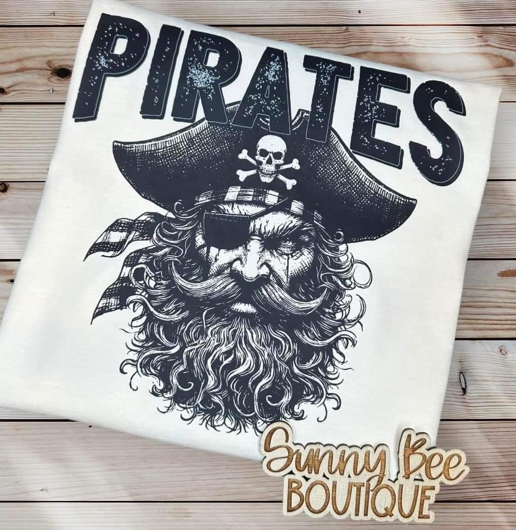 Vintage Pirate Skull Spirit Shirt