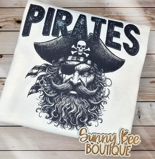 Vintage Pirate Skull Spirit Shirt