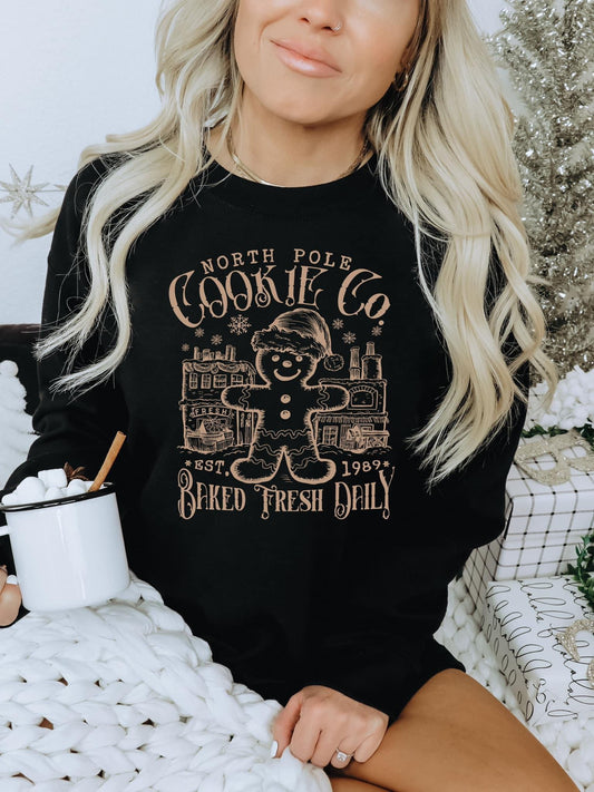 North Pole Cookie Co Sweatshirt