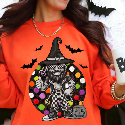 Pirates Halloween Dots Graphic