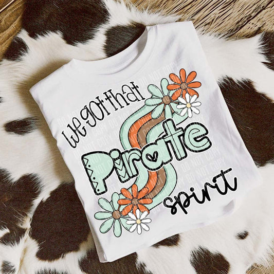 We Got That Pirate Spirit Wavy Graphic