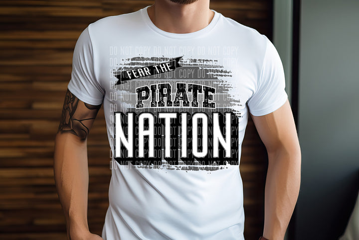 Fear The Pirates Nation Graphic
