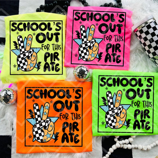 School’s Out For This Pirate Graphic