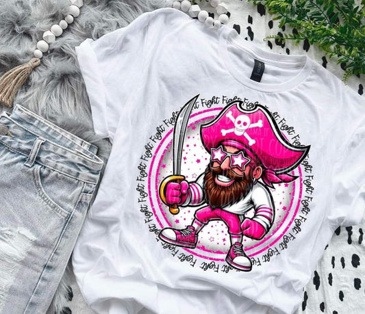 Pirates Pink Fight Graphic
