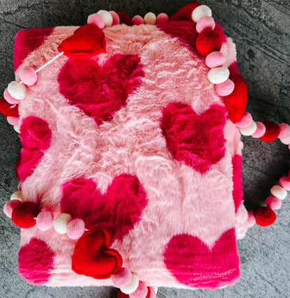 Cozy Heart Blankets