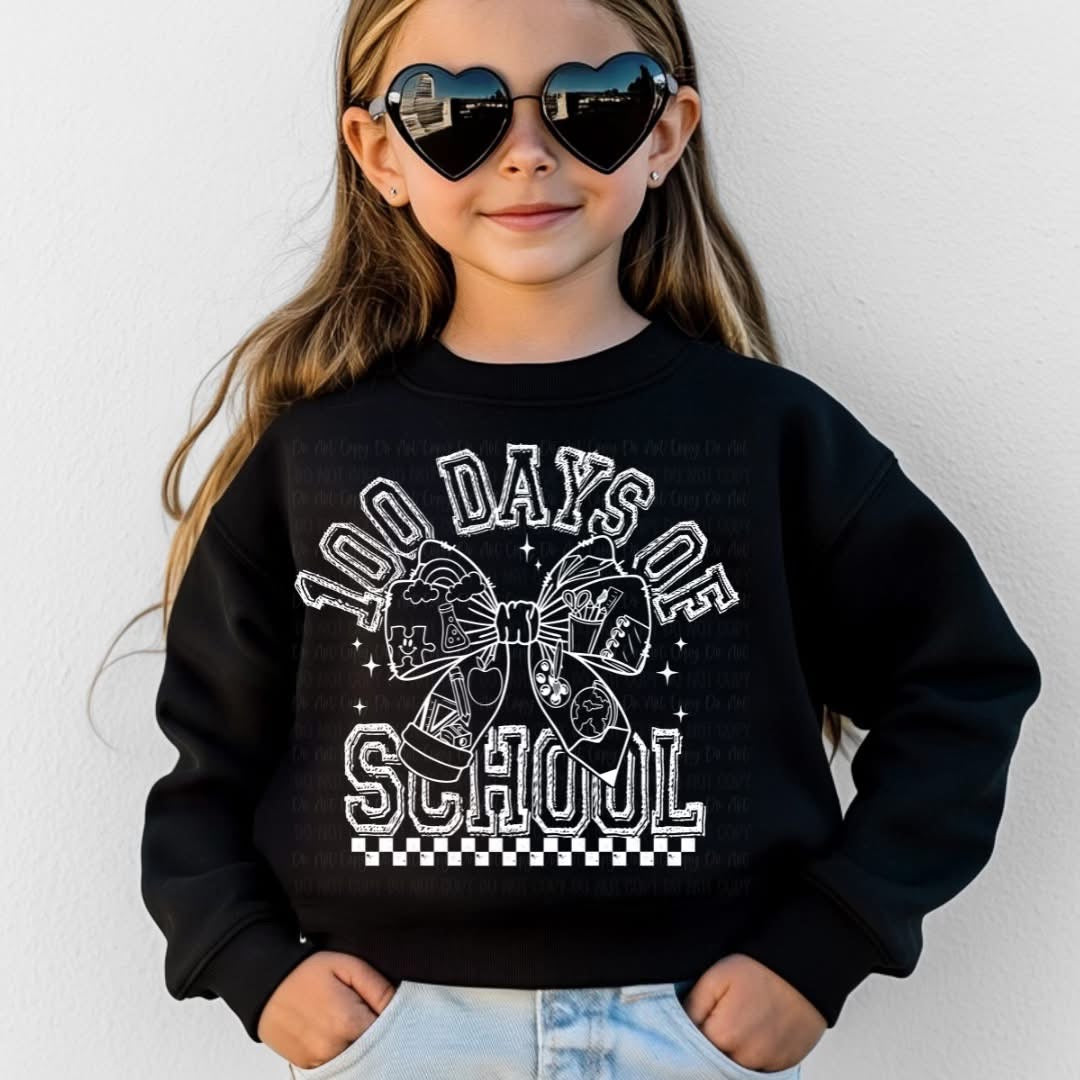 100 Days of School Sweatshirt Youth