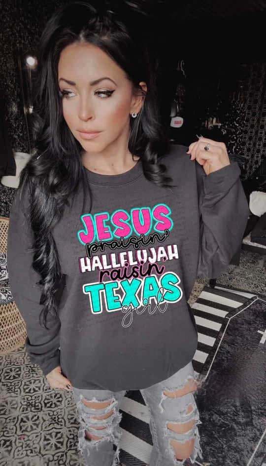 Jesus Praisin' Hallelujah Raisin' [State] Girl