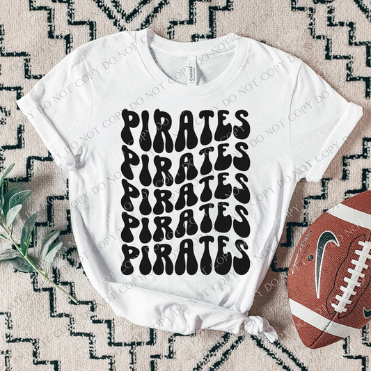 Pirates Stacked x5 Graphic