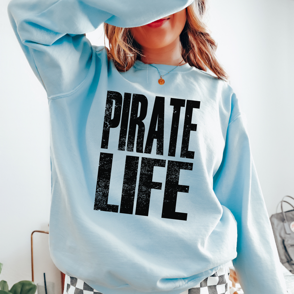 Pirate Life Stacked Graphic