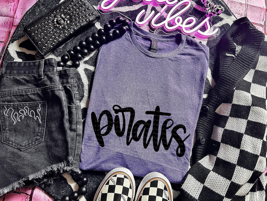 Pirates Simple Cursive Graphic