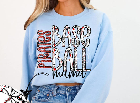 Pirates Baseball Mama Graphic