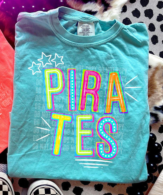 Pirates Bright Stars Graphic
