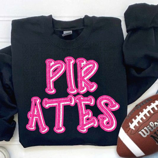 Pirates Pink Graphic