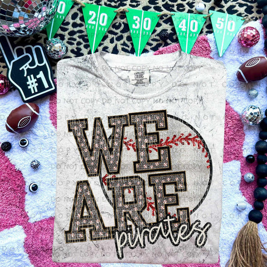 We Are Pirates Baseball Graphic