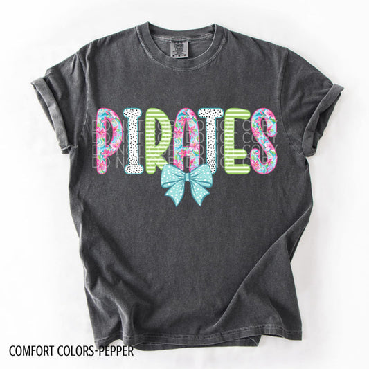Pirates Paisley Floral Graphic