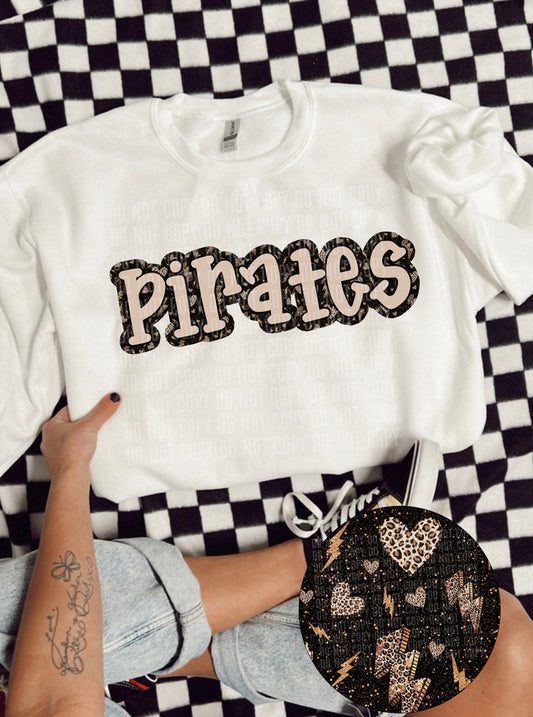 Pirates Mini Hearts Graphic