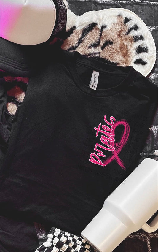 Pirates Pink Ribbon Graphic