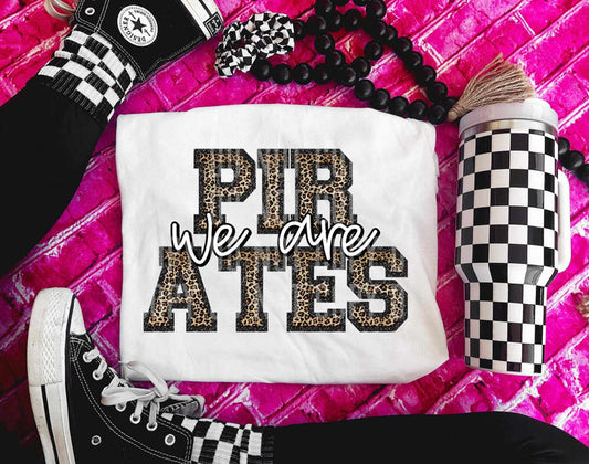 We Are Pirates Leopard Graphic