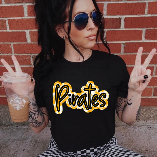 Pirates Tie-Dye Outline - 12