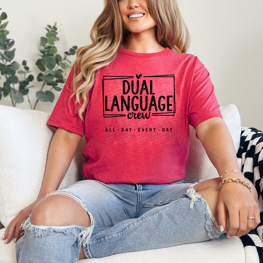 Dual Language Tee